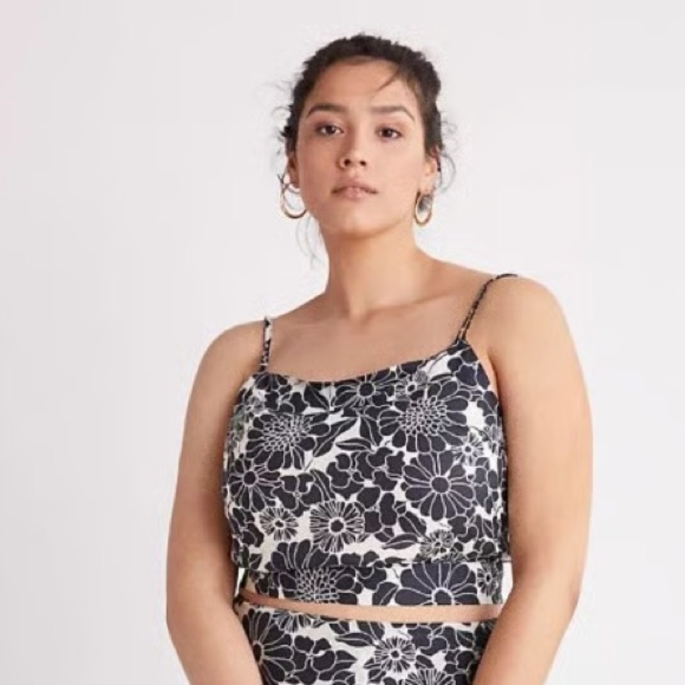Anthropologie Daisie Crop Top Size Small